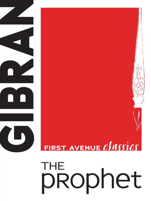 Title details for The Prophet by Kahlil Gibran - Wait list